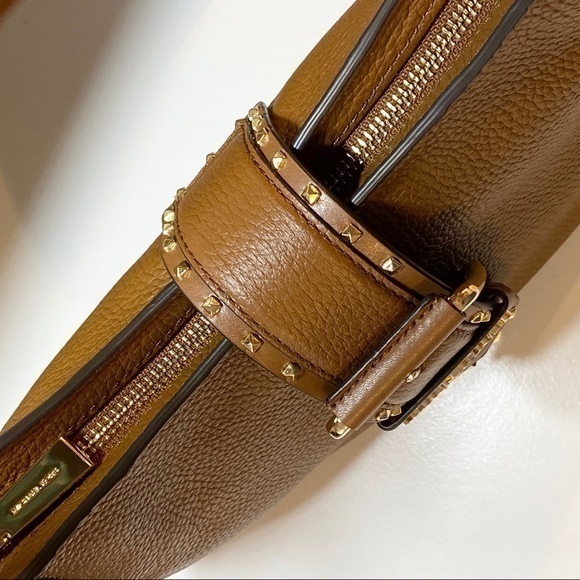 MICHAEL KORS Brown Leather Shoulder Handbag NWT - Picture 6 of 13